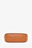 Valentino Brown Leather Alltime V-Logo Shoulder Bag