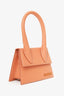 Jacquemus Browns Leather Le Chiquito Moyen Top Handle With Strap