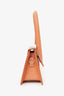 Jacquemus Browns Leather Le Chiquito Moyen Top Handle With Strap