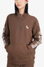 Chrome Hearts Brown Quarter-Zip and Sweatpants Set Size S/M Mens