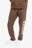 Chrome Hearts Brown Quarter-Zip and Sweatpants Set Size S/M Mens