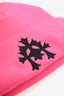 Chrome Hearts Pink Triple Cross Beanie