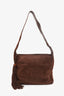 Pre-Loved Chanel™ 1996-97 Brown Suede CC Tassel Shoulder Bag