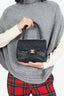 Pre-Loved Chanel™ 1991-94 Black Quilted Lambskin Kelly Top Handle Bag