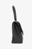 Pre-Loved Chanel™ 1991-94 Black Quilted Lambskin Kelly Top Handle Bag