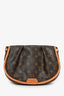 Louis Vuitton 2011 Monogram Leather Trimmed Menilmontant PM Crossbody Bag