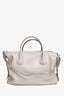 Givenchy Grey Leather Large Soft Antigona Tote with Strap