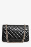 Pre-Loved Chanel™ 2010-11 Black Patent Leather 2.55 Large 227 Flap Bag SHW