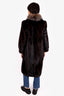 Vintage Dark Ranch Mink & Fox Fur Coat Jacket Est. Size 2