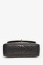 Pre-Loved Chanel™ 1991-4 Black Leather Quilted Turn Lock Camera Crossbody