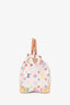 Louis Vuitton x Takashi Murakami 2007 White/Multicolour Speedy 30 Top Handle (As Is)