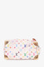 Louis Vuitton x Takashi Murakami 2007 White/Multicolour Speedy 30 Top Handle (As Is)