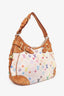 Louis Vuitton x Takashi Murakami 2009 White/Multicolour Greta Shoulder Bag