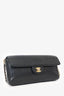 Pre-Loved Chanel™ 2003-04 Black Lambskin Chocolate Bar East West Shoulder Bag