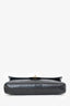 Pre-Loved Chanel™ 2003-04 Black Lambskin Chocolate Bar East West Shoulder Bag