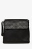 Pre-Loved Chanel™ 1997-99 Black Leather Quilted CC Turn Lock Flap Shoulder Bag (As Is)