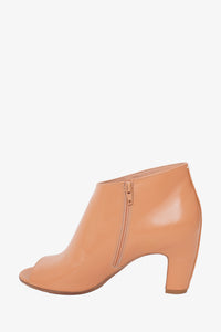 Maison margiela peep deals toe booties