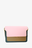 Marni Pink/Brown/Blue Leather Trunk Bag