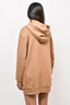 Max Mara Beige 'Adito' Logo Hoodie Size XS