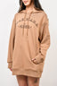 Max Mara Beige 'Adito' Logo Hoodie Size XS