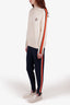 Michael Kors x Ellesse Cream/Navy Ski Sweater and Leggings Size X-Small