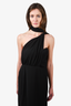 Misha Black High Neck Slit 'Triviata' Dress Size US 8