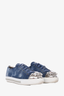 Miu Miu Denim Crystal Embellished Sneakers Size 40