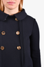 Miu Miu Navy Collared Coat Size 38