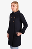 Miu Miu Navy Collared Coat Size 38