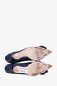 Miu Miu Navy Patent Leather Point Toe Heels Size 40