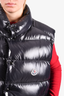 Moncler Black Down Puffer Vest Size 8 Mens