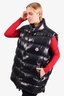 Moncler Black Down Puffer Vest Size 8 Mens