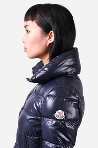 Moncler Black Down Quilted 'Daphne' Puffer Jacket Estimated Size XS-S