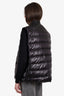 Moncler Black Gui Down Vest Size 7 Mens