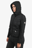 Moncler Black Quilted 'Andradite' Belted Jacket