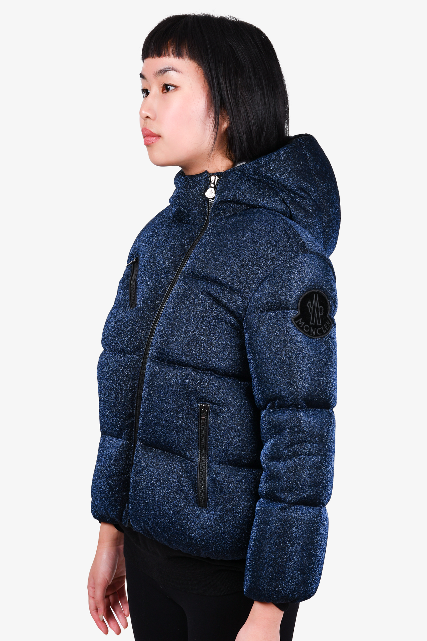 Moncler sale glitter coat