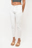 Moussy White Vintage Straight Leg Jeans Size 28