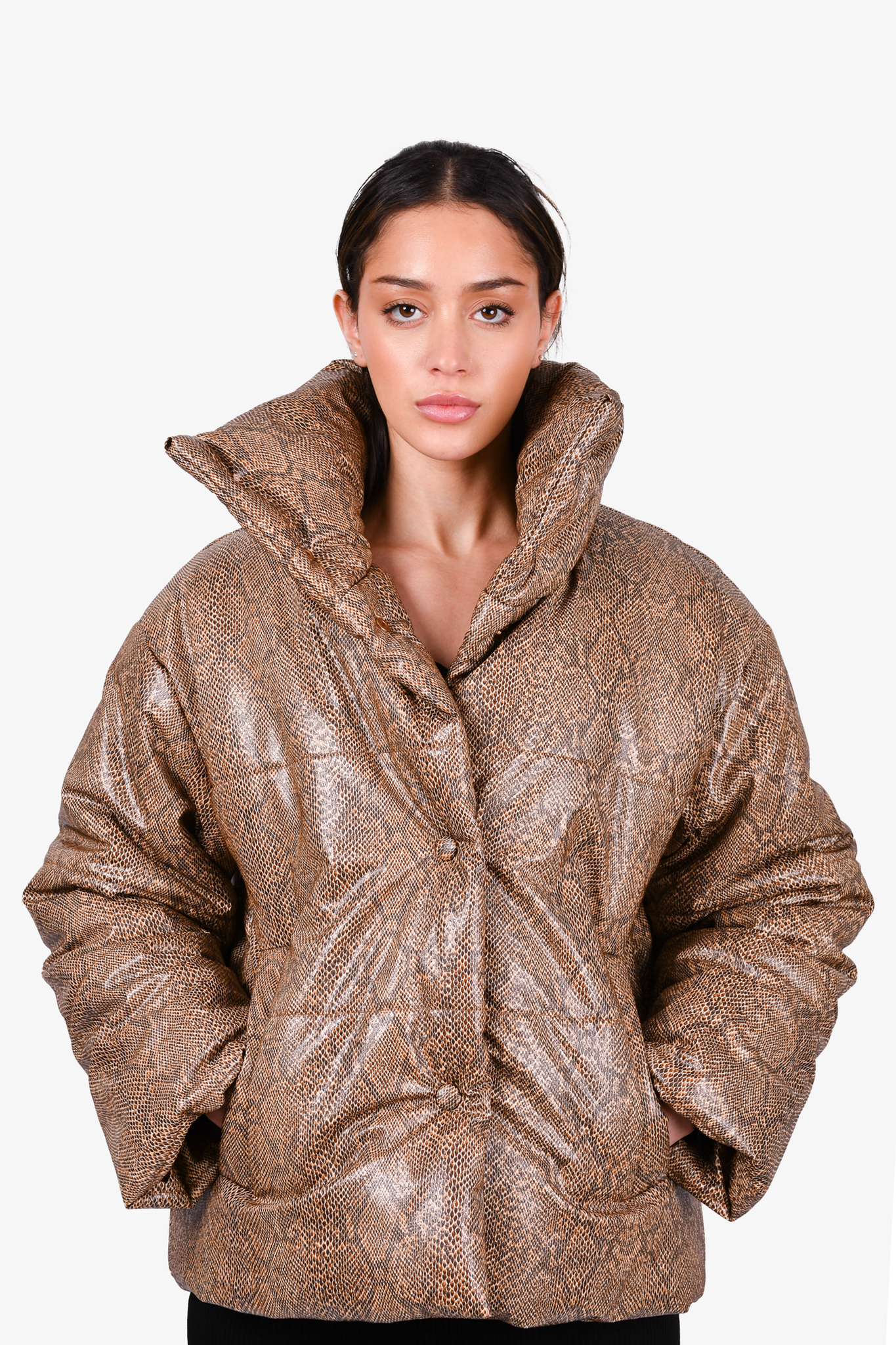 Nanushka puffer clearance jacket