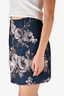 O'2nd Blue Floral Mini Skirt Size 4