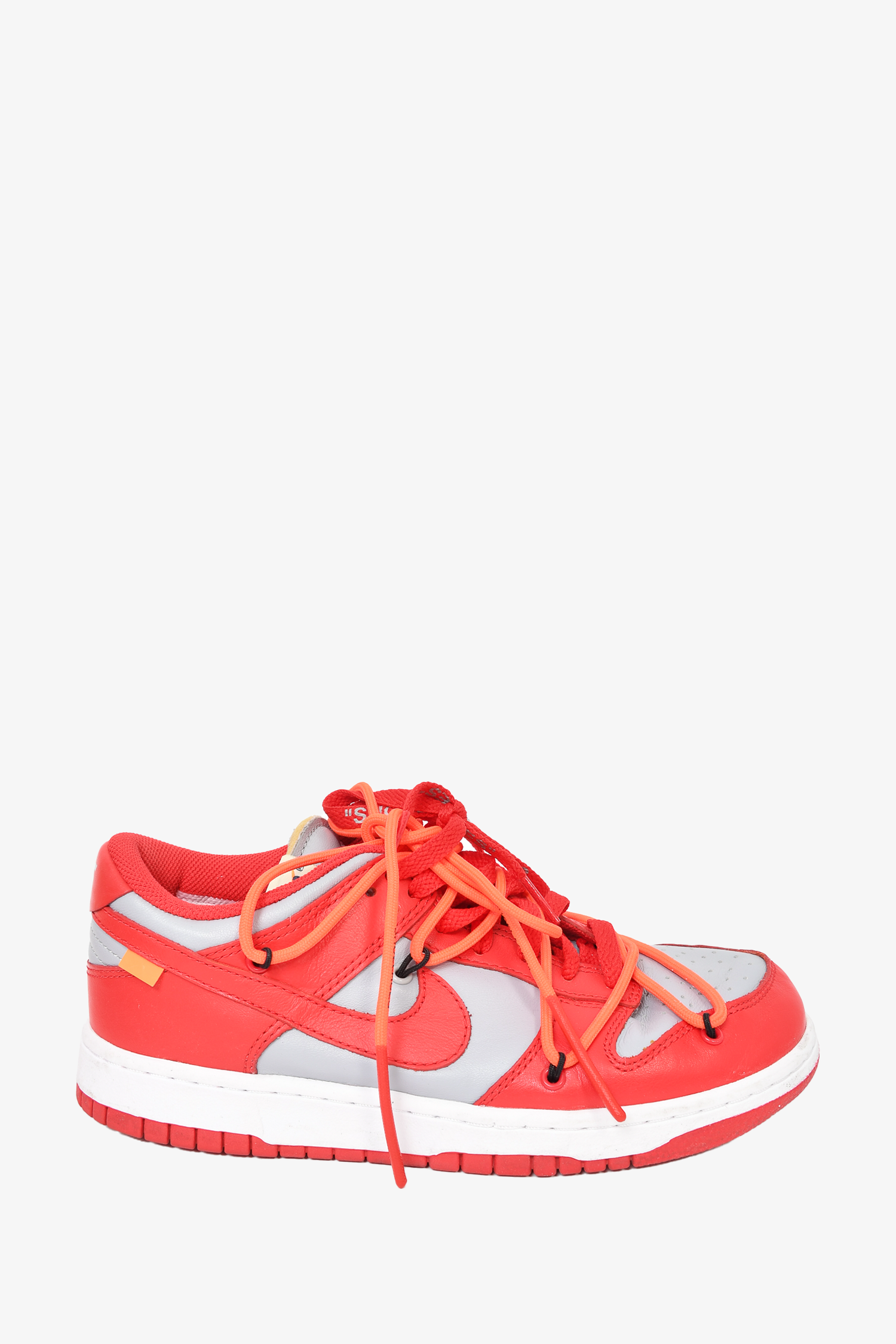 Off-White x Nike 'University Red' Dunk Low Sneakers Size 6 – Mine