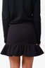 Pinko Black Button Detail Mini Skirt Estimated Size S