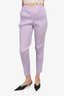 Pleats Issey Miyake Purple Pleated Capri Size 4