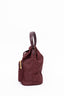 Prada Purple Nylon Drawstring Top Handle Bag