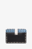 Prada Black City Calf Elektra Studded Shoulder Bag