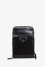 Prada Black Spazzolato Smartphone Crossbody