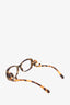 Prada Black/Tortoise Baroque Swirl Eyeglasses