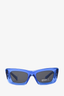 Prada Blue Translucent Logo Sunglasses