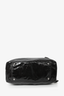 Prada Brown Crinkled Patent Leather Top Handle Bag