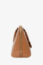 Prada Caramel Saffiano Leather Promenade Top Handle