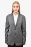 Prada Grey Cotton Blend Blazer Size 52 Mens